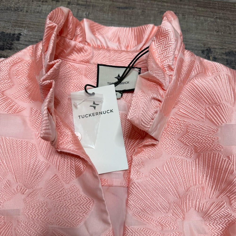 Tuckerneck Bellini Fli Coupe Palmerston Drop Waist Peachy Pink Dress - Picture 2 of 12